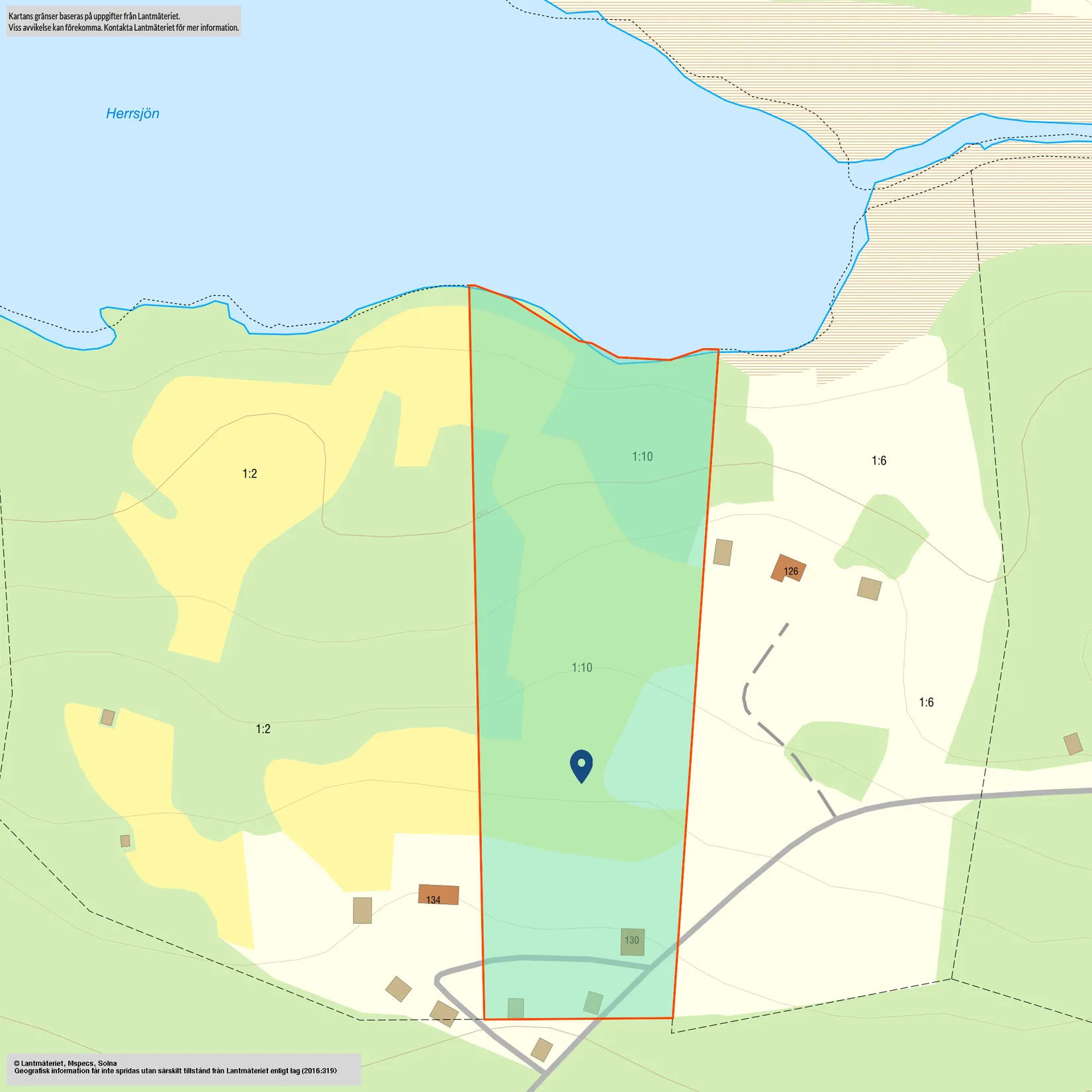Gård/Skog, Herrsjön 130, Herrsjön, Kramfors