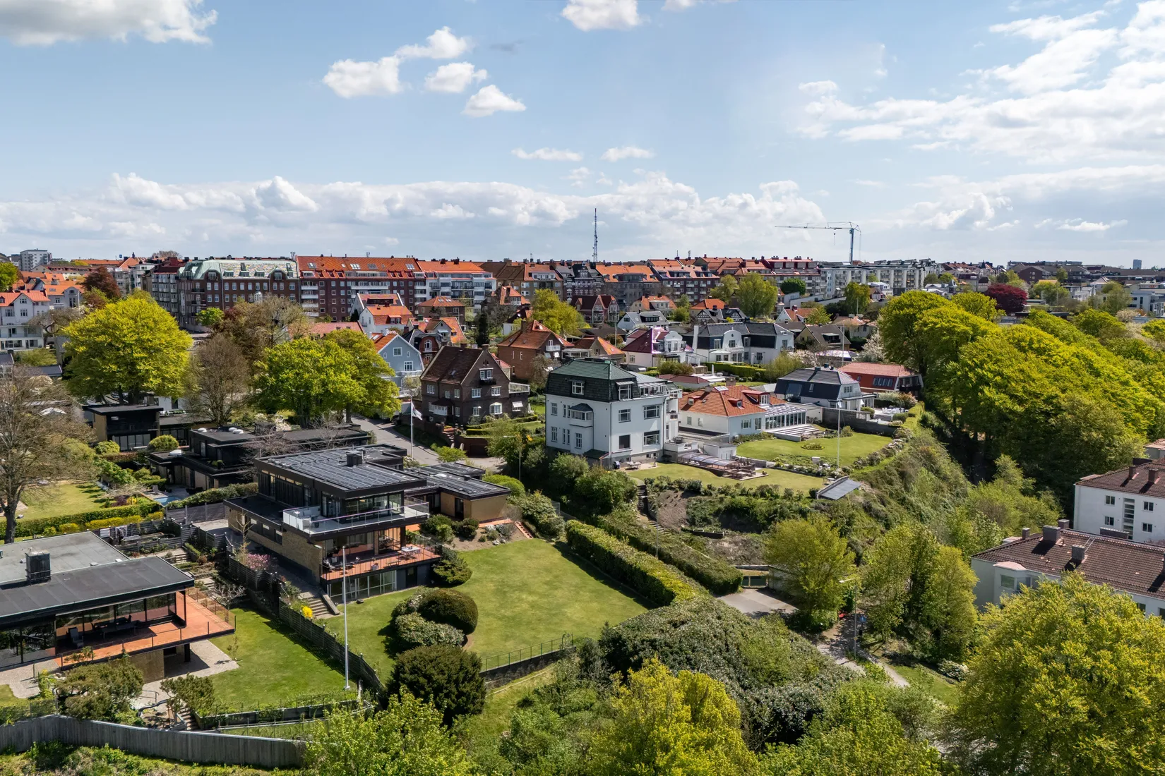 Villa, F M Franzéns gata 4, Norra Tågaborg, Helsingborg