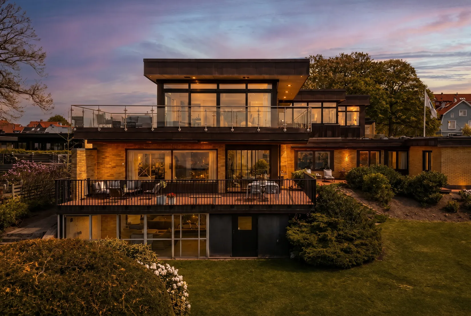 Villa, F M Franzéns gata 4, Norra Tågaborg, Helsingborg