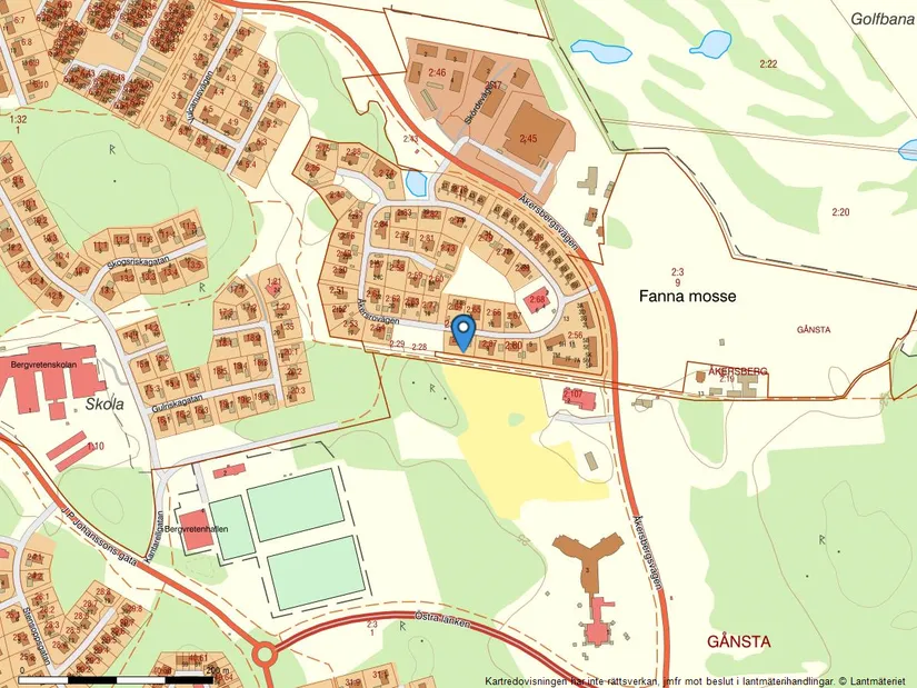 Villa, Åkersrovägen 11, Åkersberg, Enköping