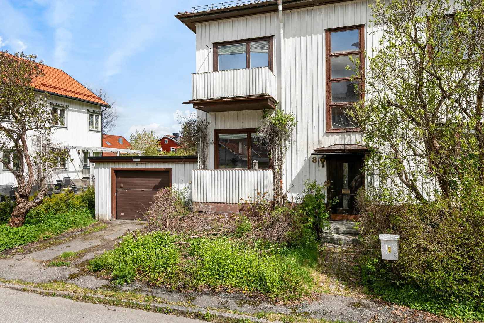 Villa, Blendagatan 8, Vallbacken, Gävle