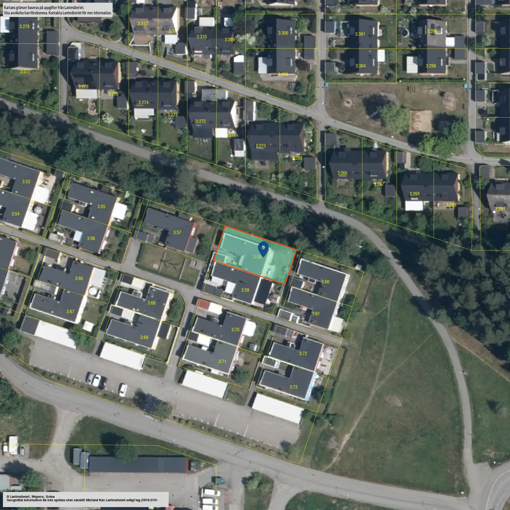 Radhus, Bävervägen 16, Hårstorp, Finspång