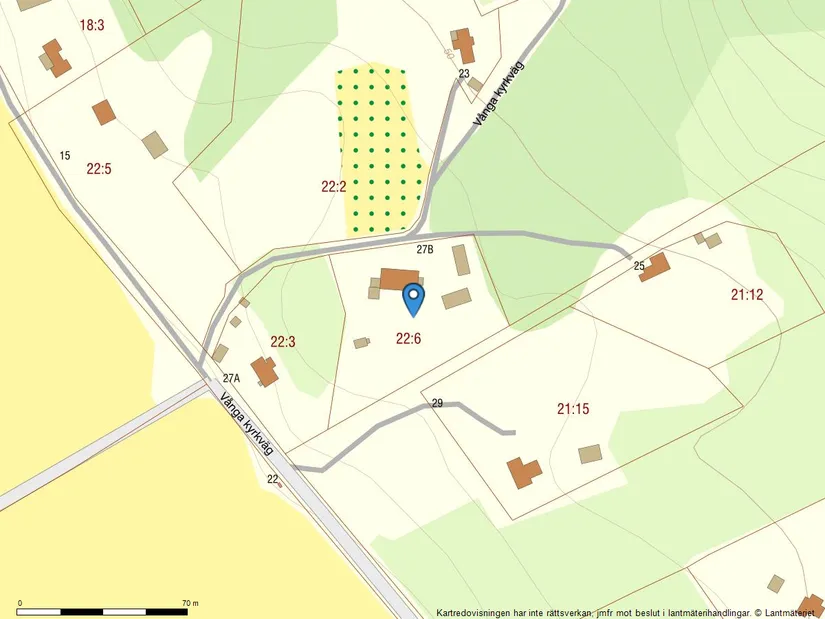 Villa, Vånga kyrkväg 27B, Vånga, Kristianstad