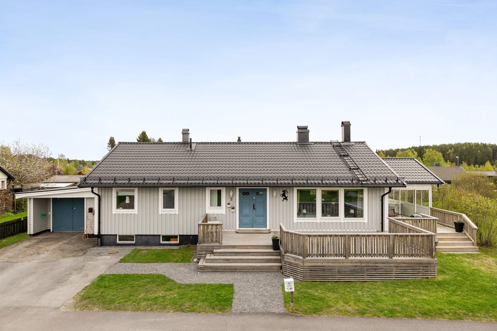 Villa, Plogvägen 5, Bondsjöhöjden, Härnösand