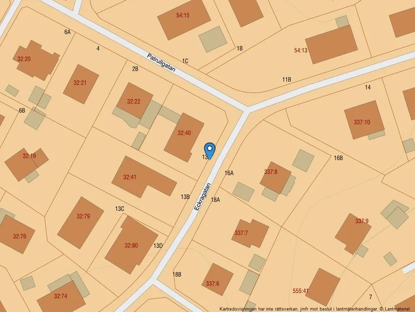 Villa, Eckragatan 13A, Långedrag - Eckran, Göteborg