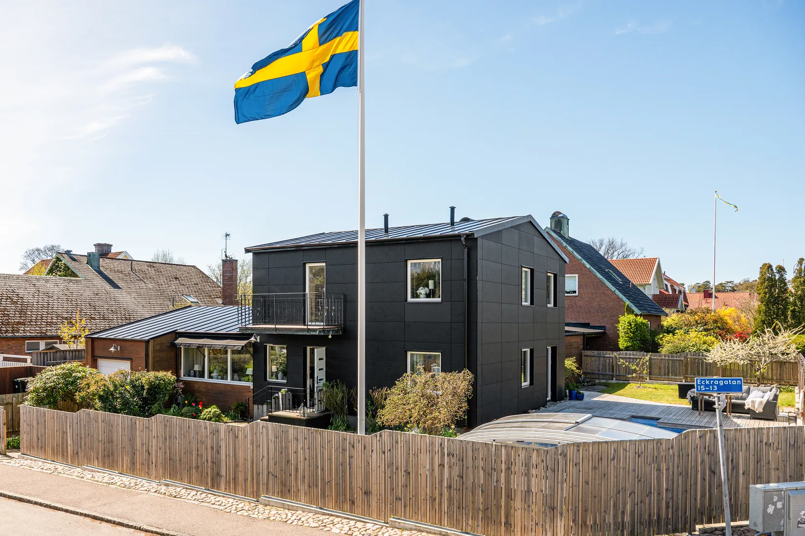 Villa, Eckragatan 13A, Långedrag - Eckran, Göteborg
