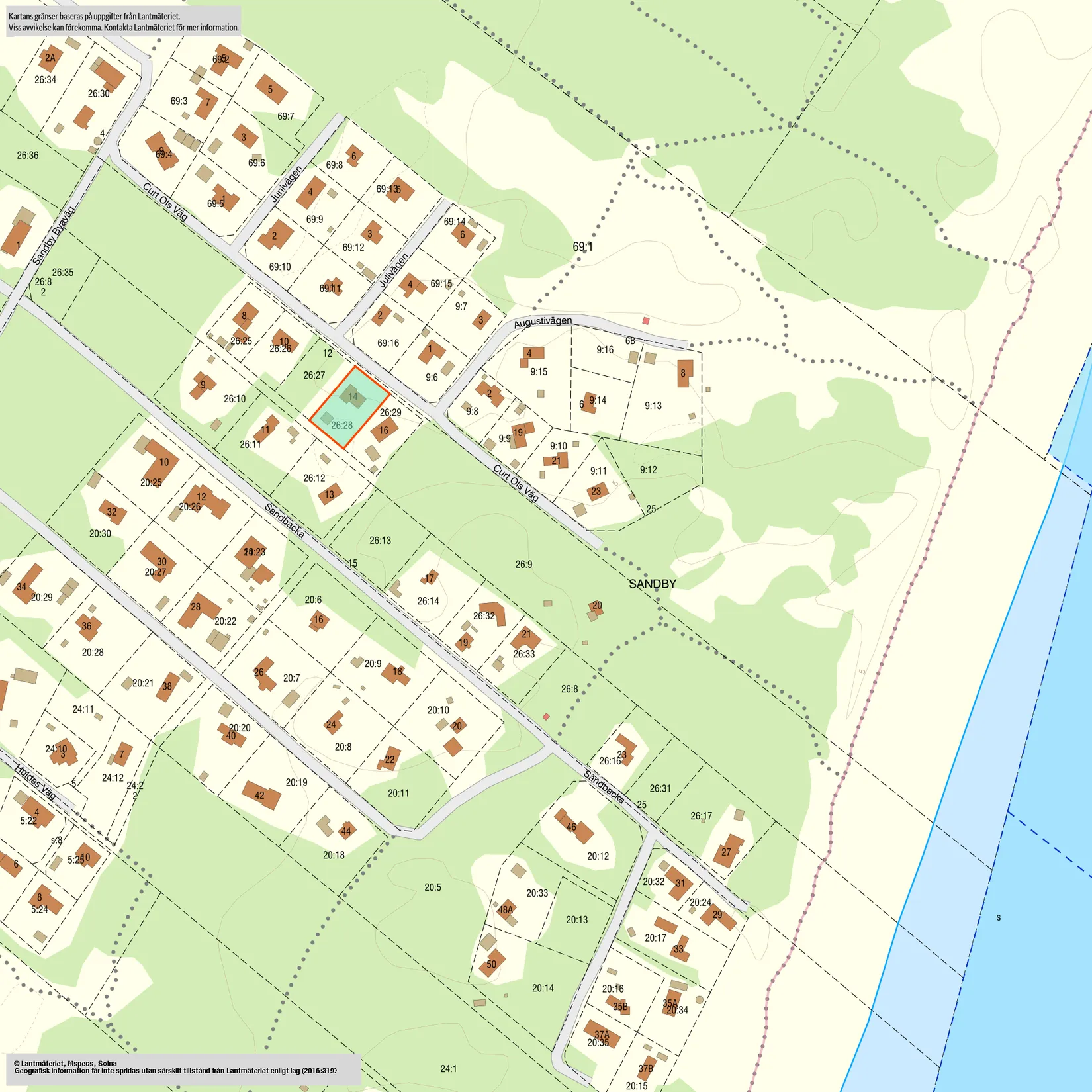 Villa, Curt Ols väg 14, Sandbacka, Simrishamn