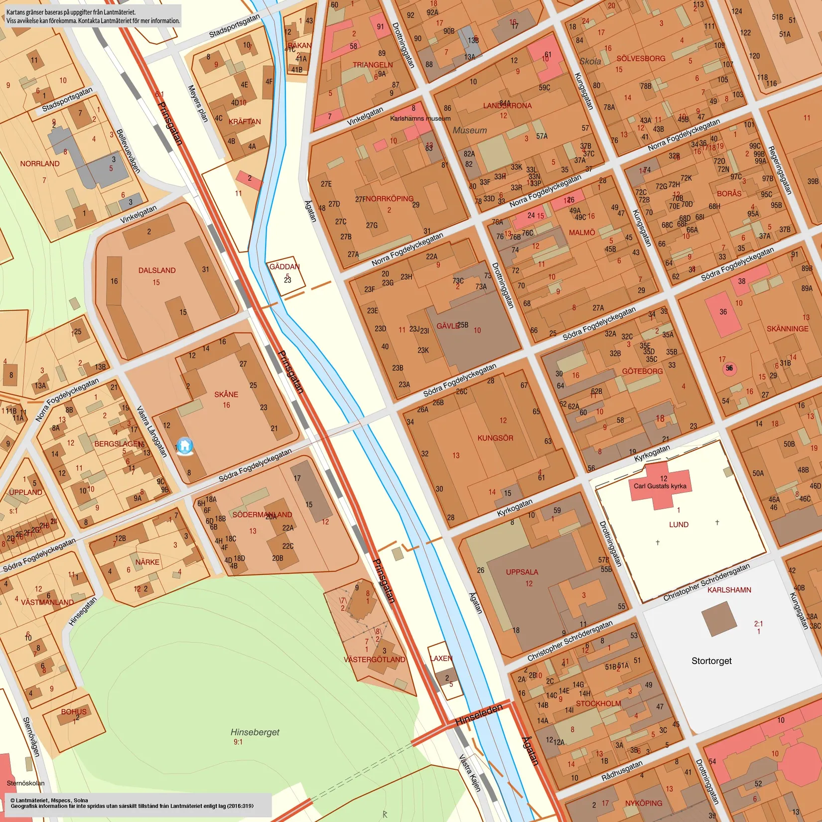 Bostadsrätt, Västra Långgatan 12, Nya stan, Karlshamn
