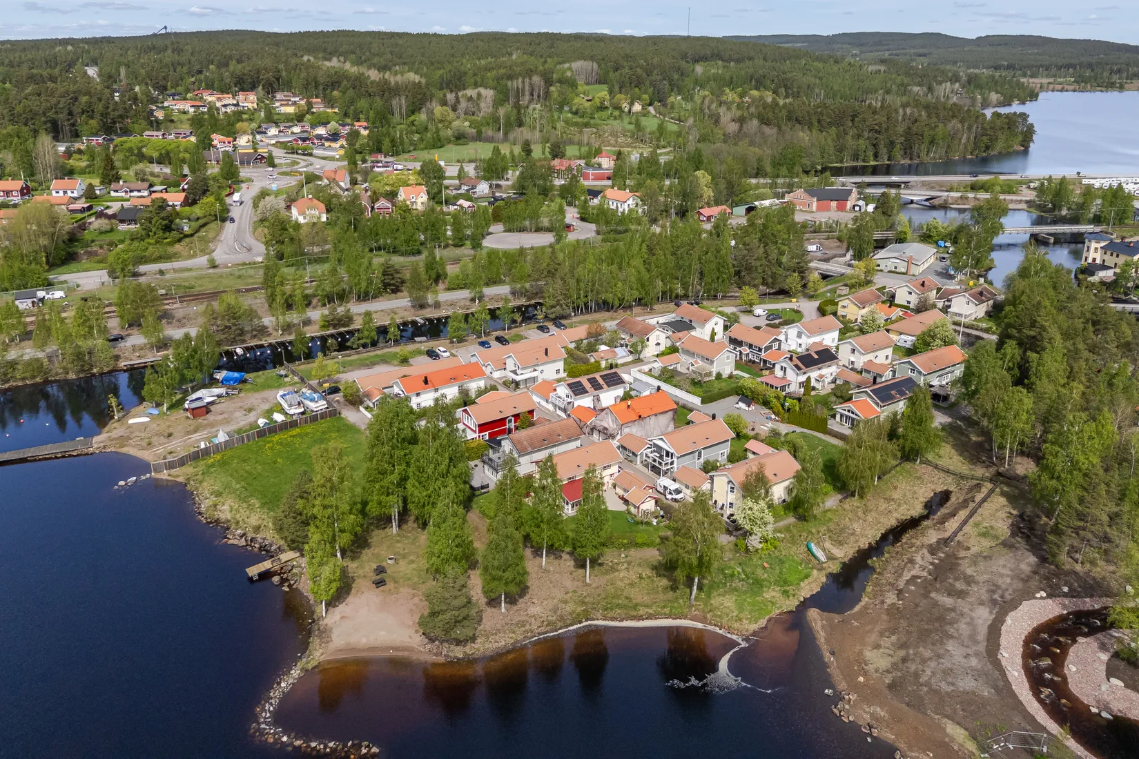 Villa, Södra Strömvägen 35, Masugnen, Falun