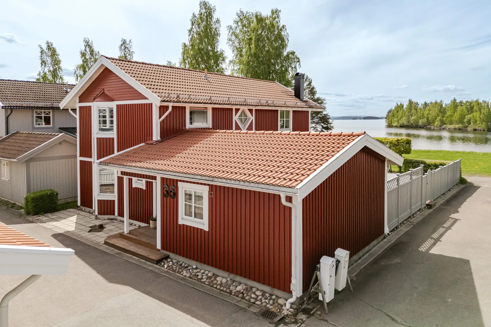 Villa, Södra Strömvägen 35, Masugnen, Falun
