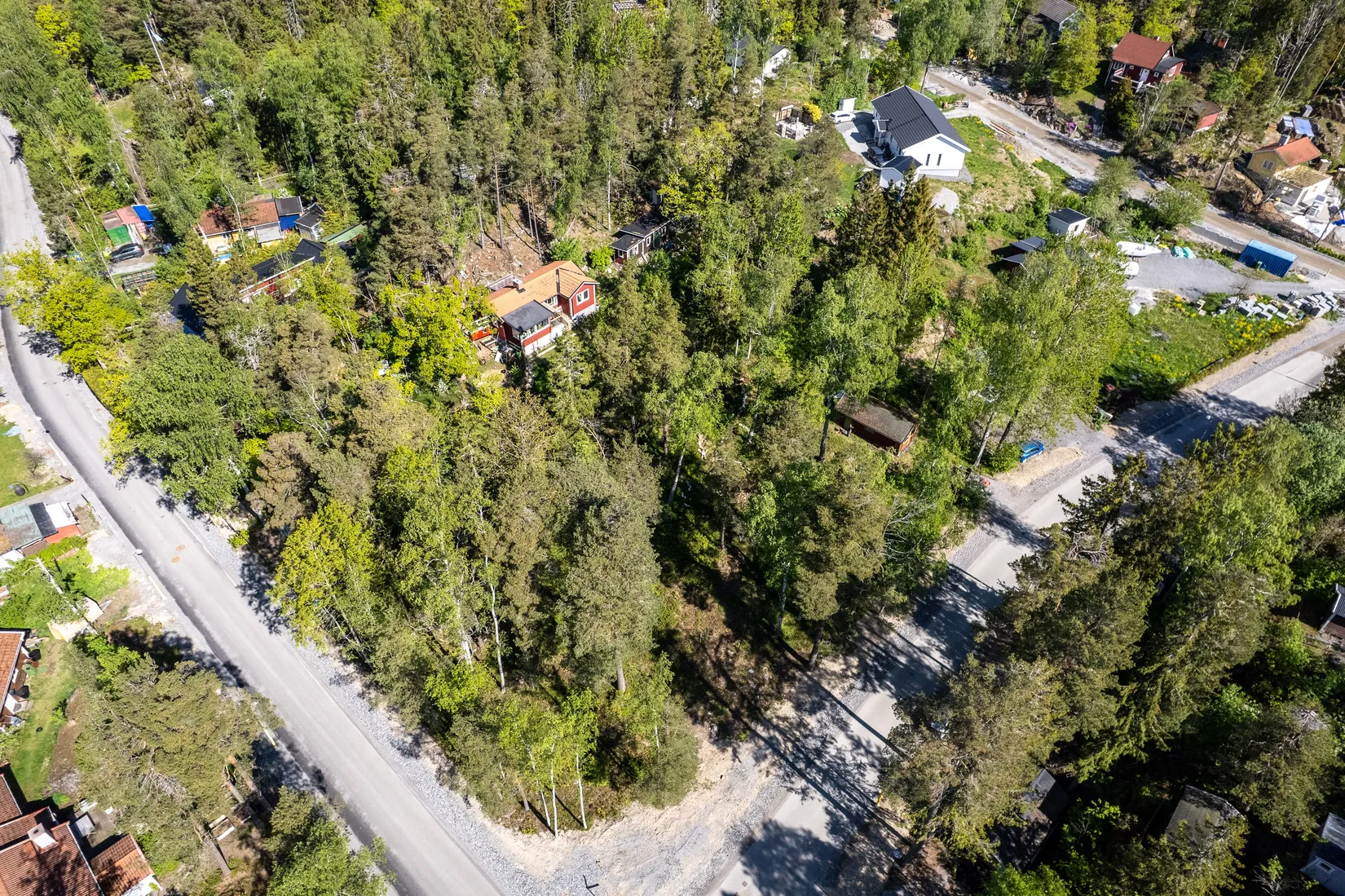 Tomt, Grönfinksvägen 26, Vidja, Huddinge