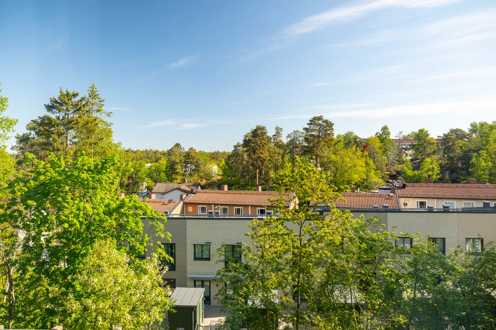 Radhus, Mälarblick 56, Nockebyhov, Stockholm