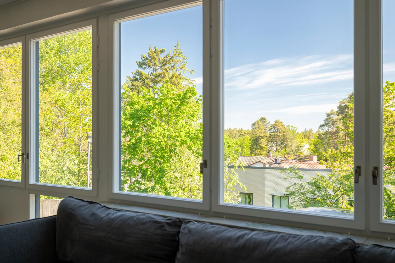 Radhus, Mälarblick 56, Nockebyhov, Stockholm