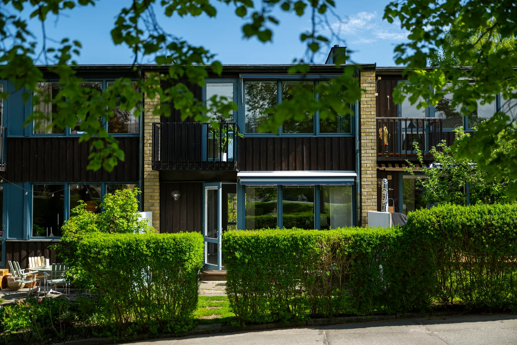 Radhus, Mälarblick 56, Nockebyhov, Stockholm