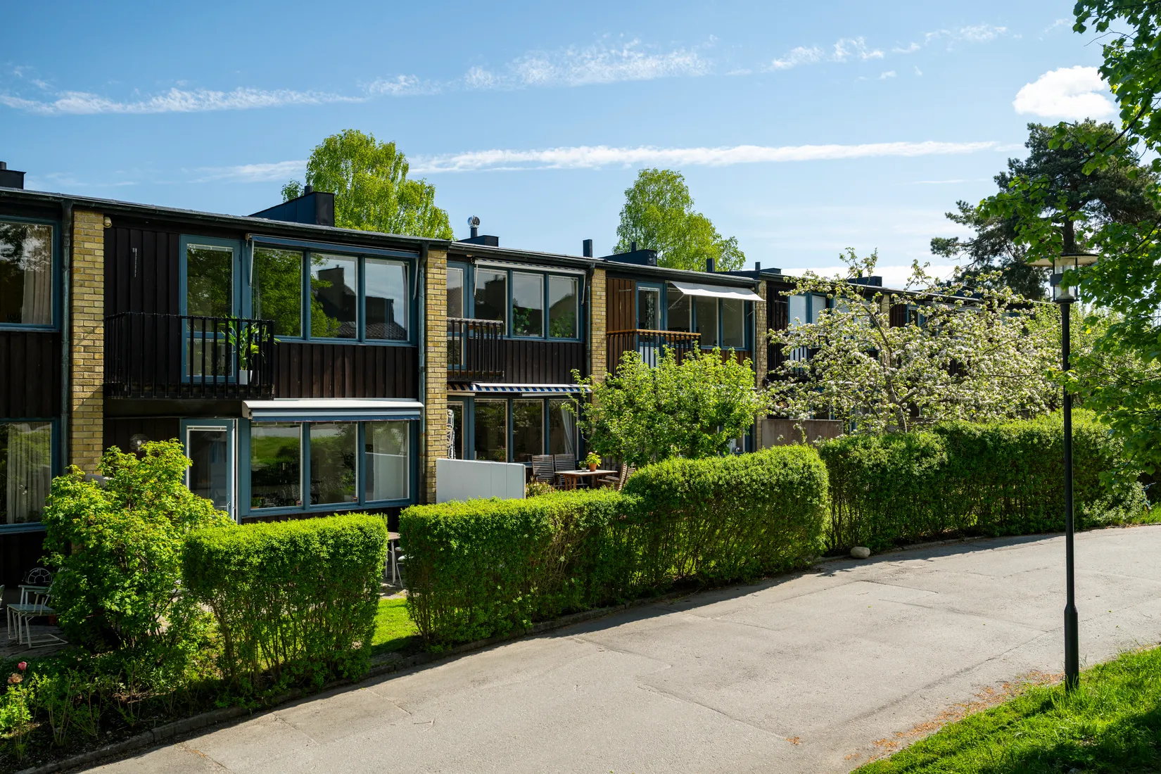 Radhus, Mälarblick 56, Nockebyhov, Stockholm