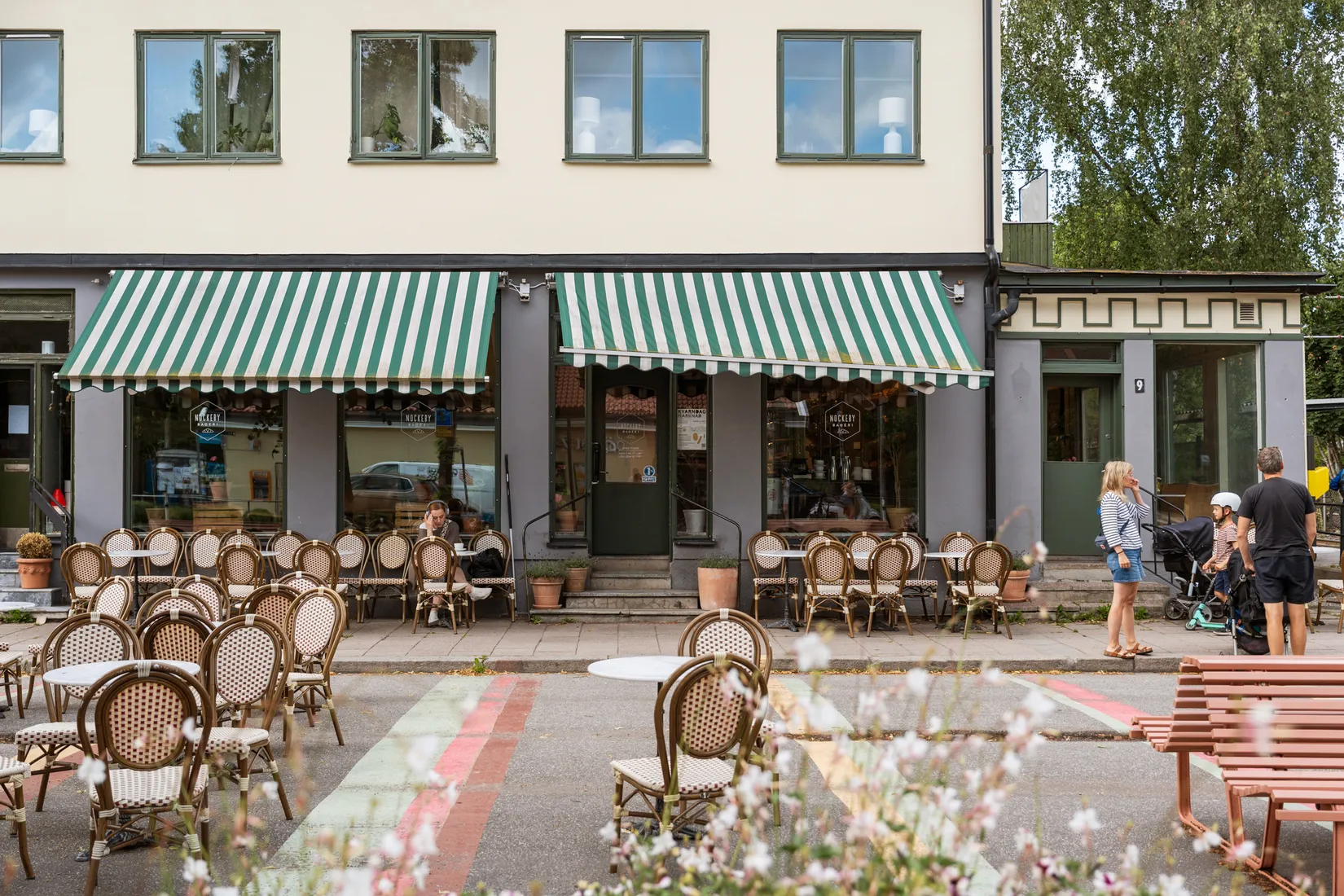 Radhus, Mälarblick 56, Nockebyhov, Stockholm