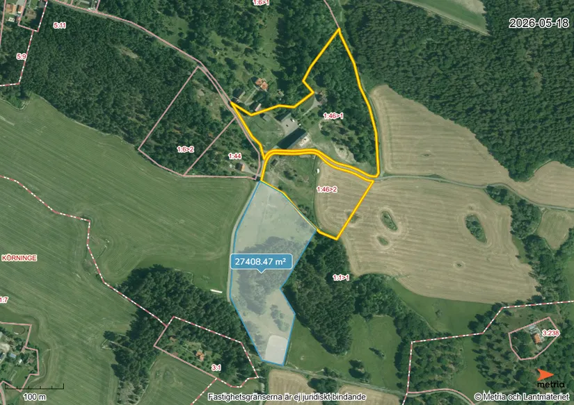 Gård/Skog, Mogata Djursnäs gård 1, Mogata, Söderköping