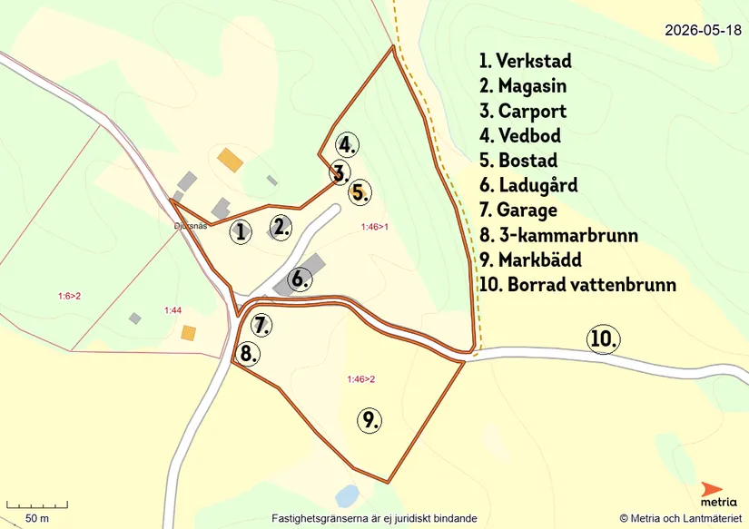 Gård/Skog, Mogata Djursnäs gård 1, Mogata, Söderköping