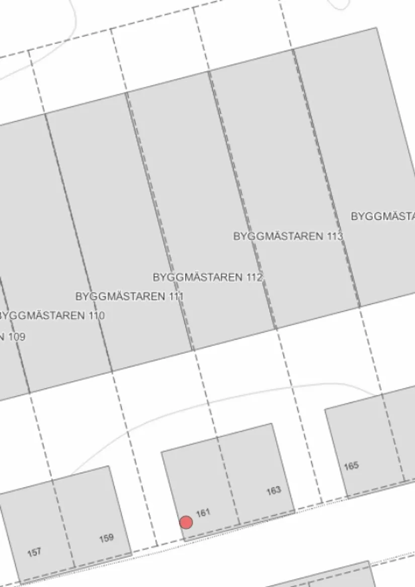 Villa, Radhus, Byggmästarvägen 161, Utsälje, Huddinge