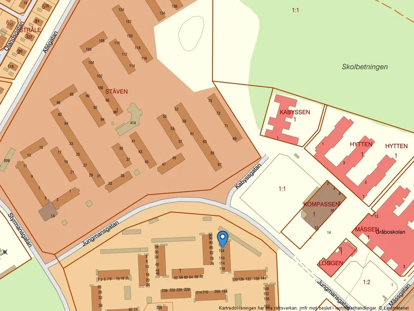 Bostadsrätt, Jungmansgatan 100, Visby, Gotland
