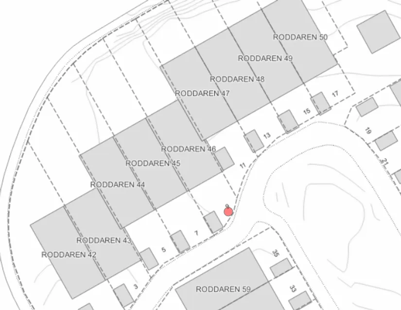 Villa, Radhus, Roddarvägen 9, Snättringe, Huddinge