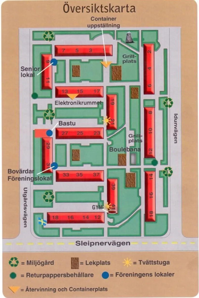 Bostadsrätt, Utgårdsvägen 33, 1/2 trapp, Centrala Handen, Haninge