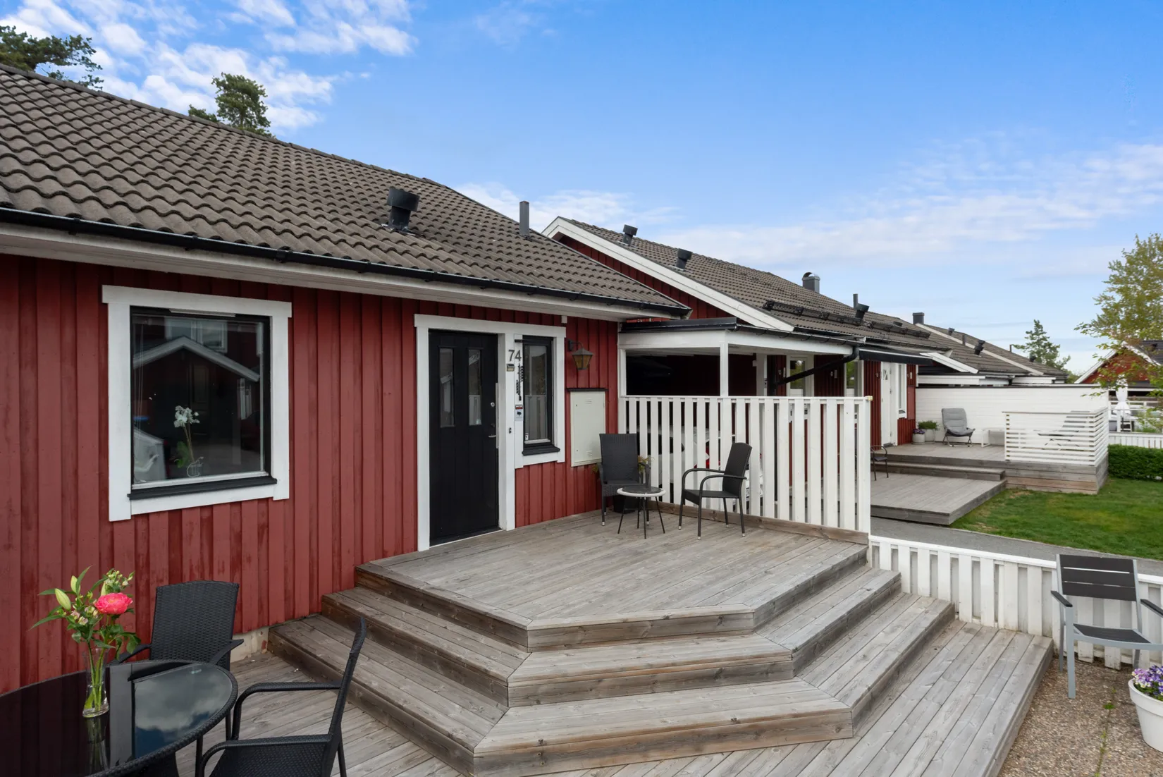 Villa, Radhus, Götavägen 74, Gribbylund, Täby