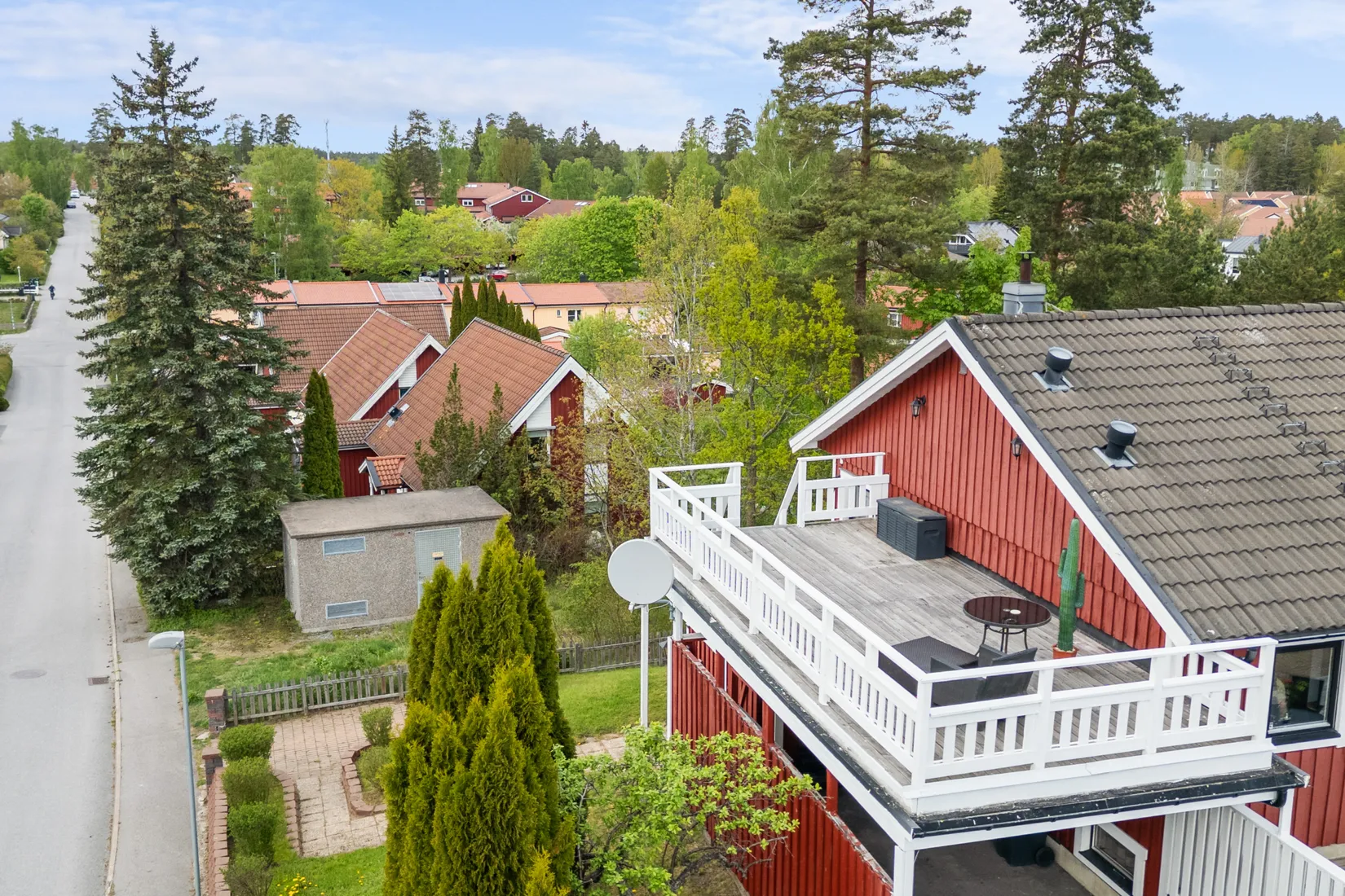 Villa, Radhus, Götavägen 74, Gribbylund, Täby