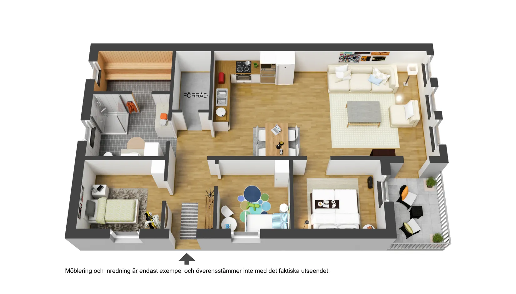 Bostadsrätt, Fritidshus, Adolfs väg 4C, Hemavan/Birke, Storuman