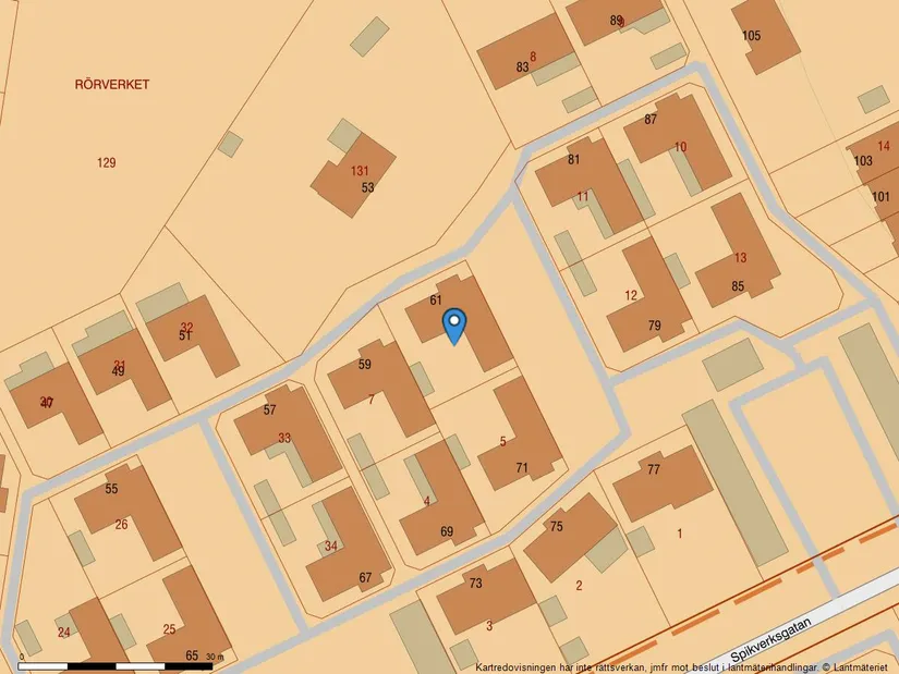 Villa, Spikverksgatan 61, Bäckby, Västerås