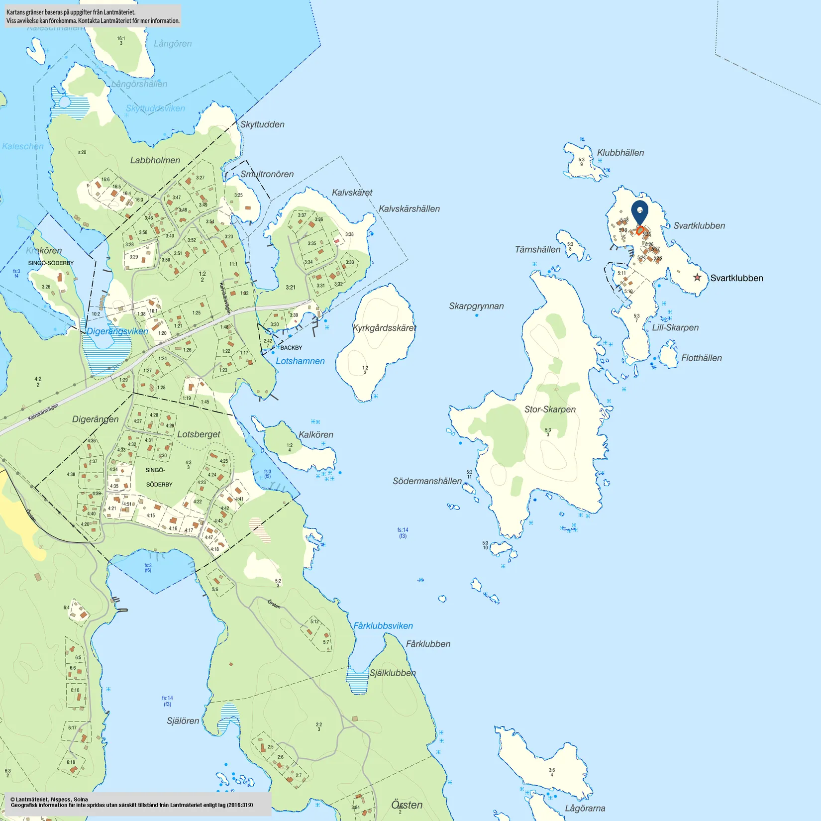 Fritidshus, Svartklubben 5, Singö, Norrtälje