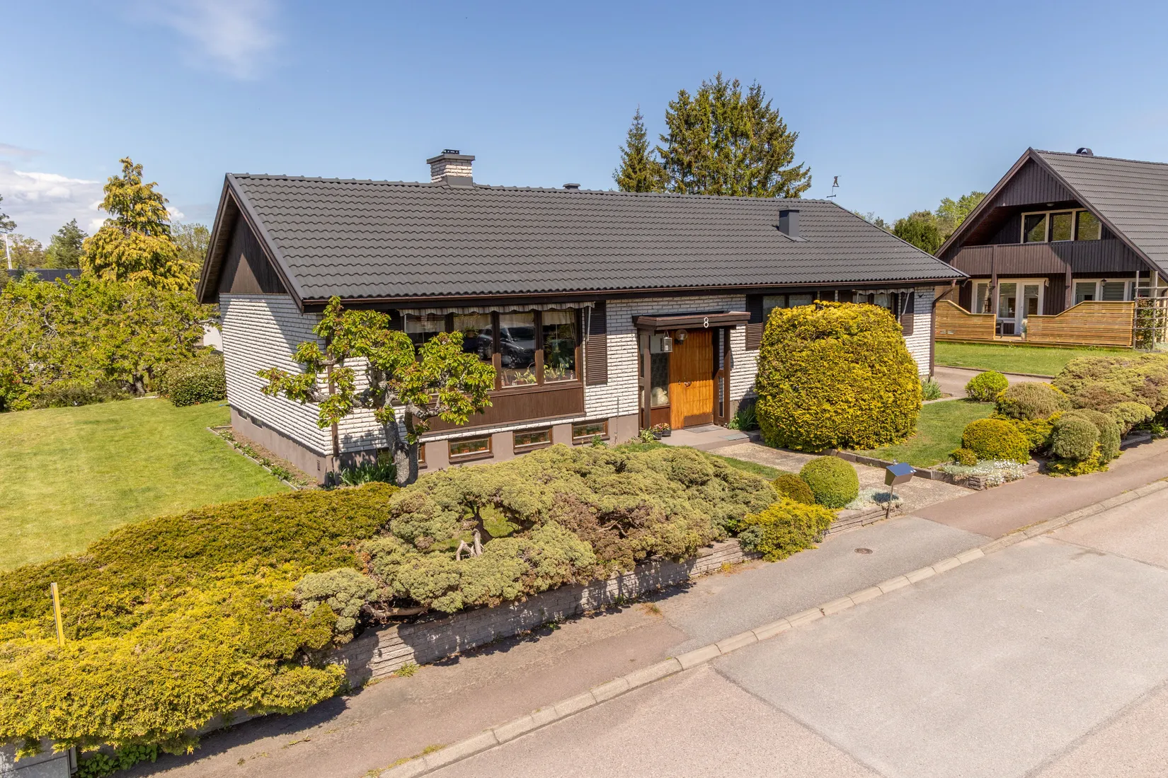 Villa, Tre hällars väg 8, Kristineberg, Oskarshamn