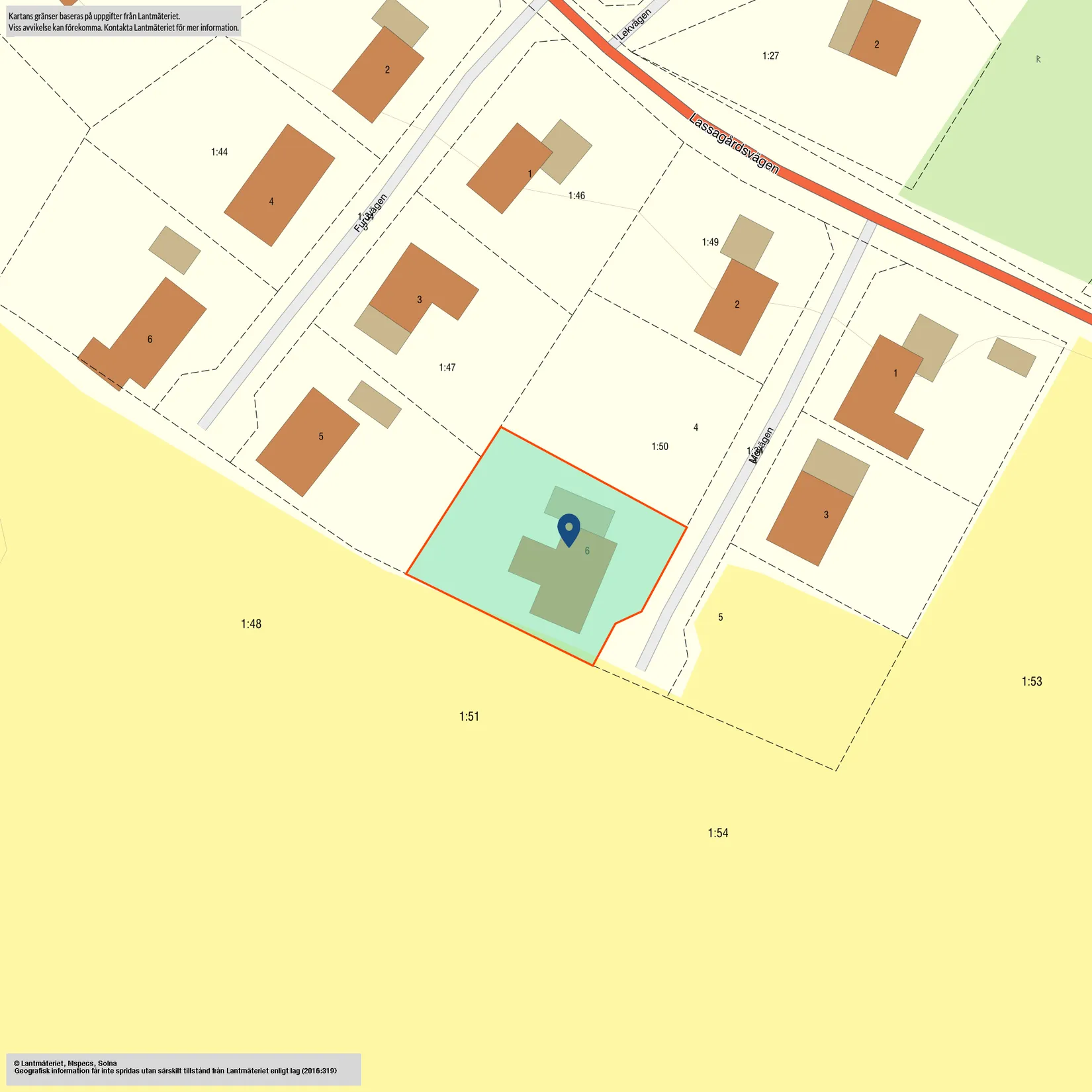 Villa, Movägen 6, Larv, Vara