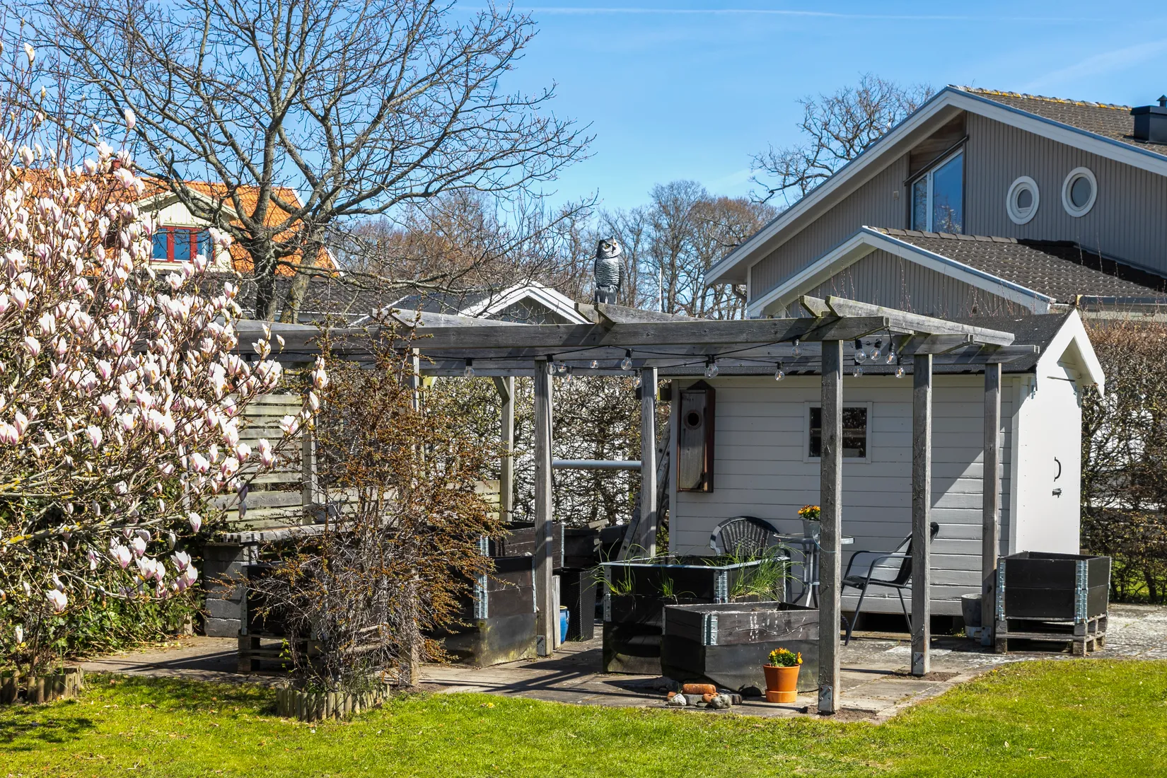 Villa, Nordängsvägen 9, Gamla Köpstad, Varberg