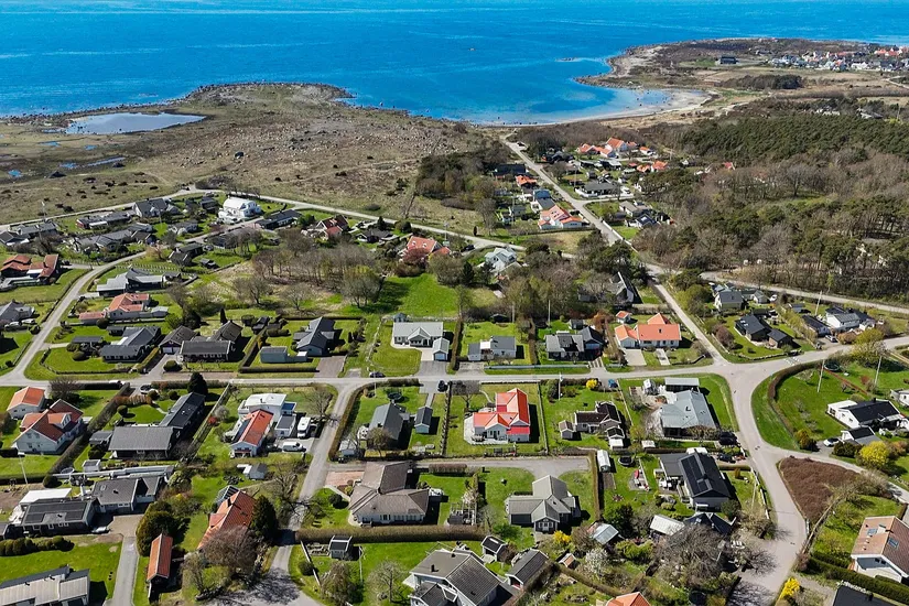 Villa, Nordängsvägen 9, Gamla Köpstad, Varberg