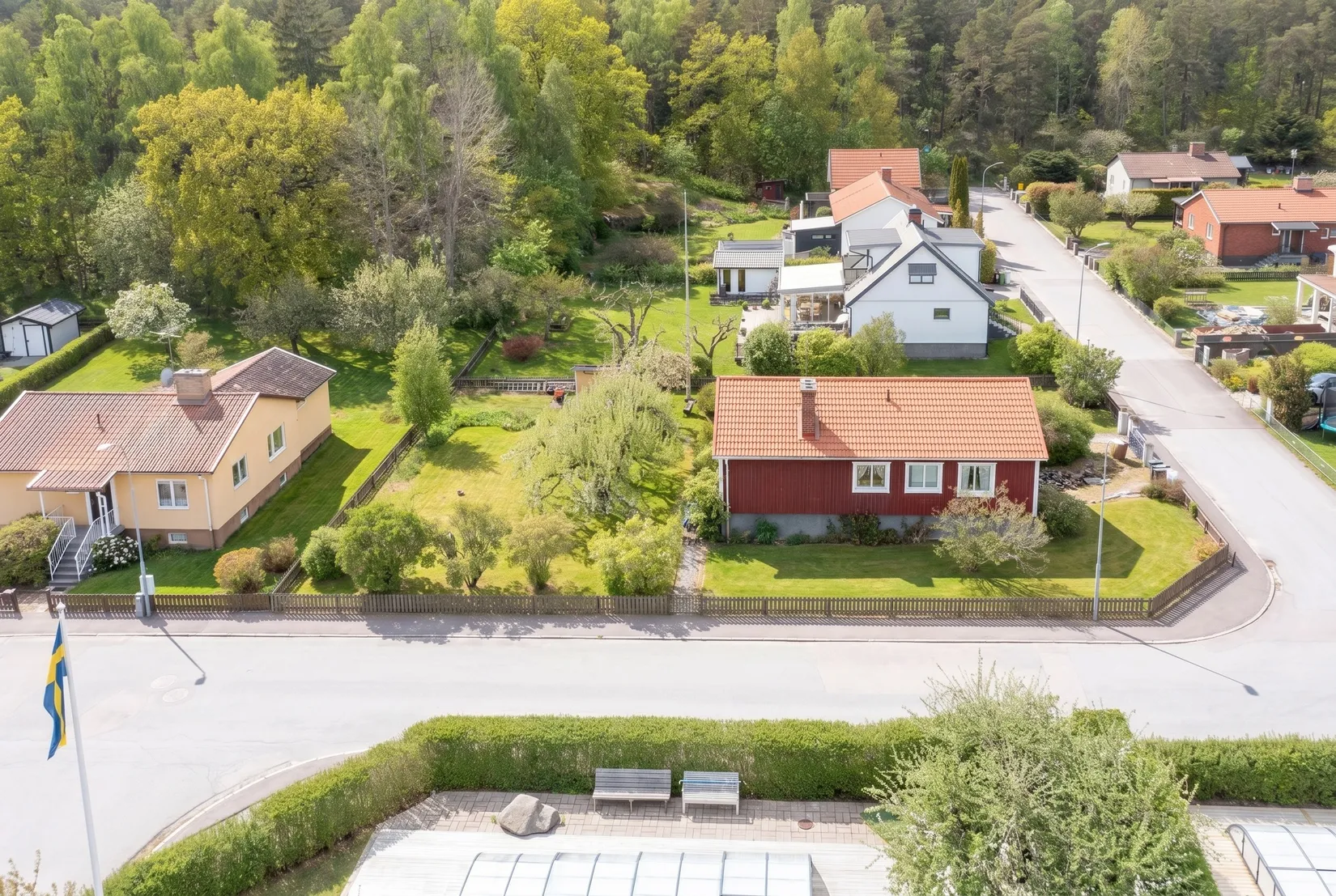 Villa, Dan Anderssons gata 1, Nordanby, Västerås