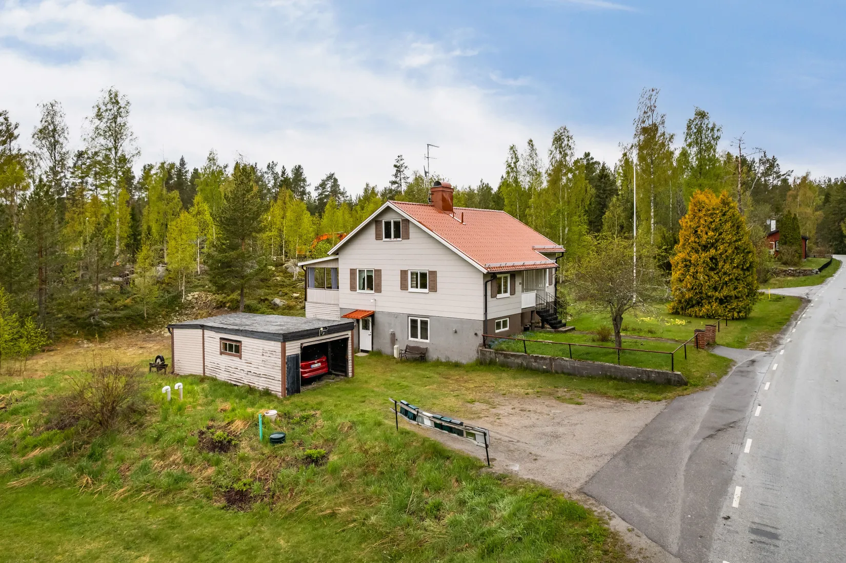 Villa, Borkavägen 60, Borka-Enånger, Hudiksvall