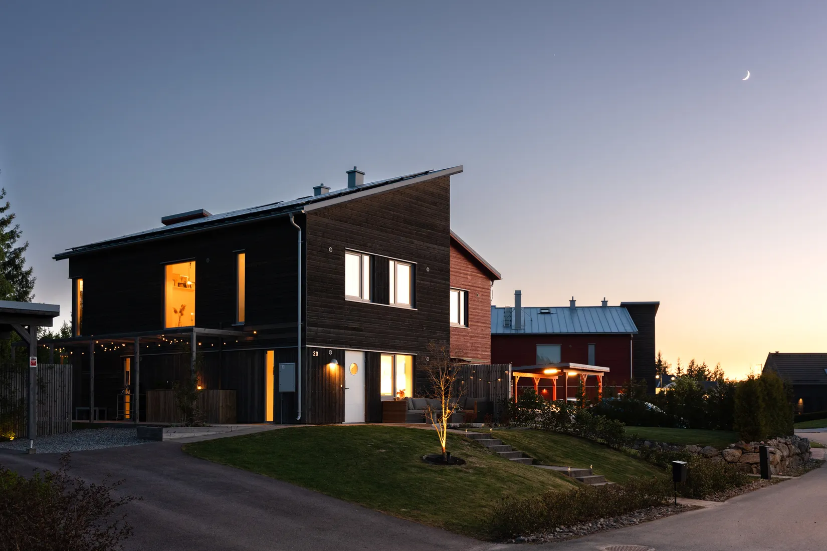 Villa, Radhus, Skogsbetesvägen 20, Gäddeholm, Västerås