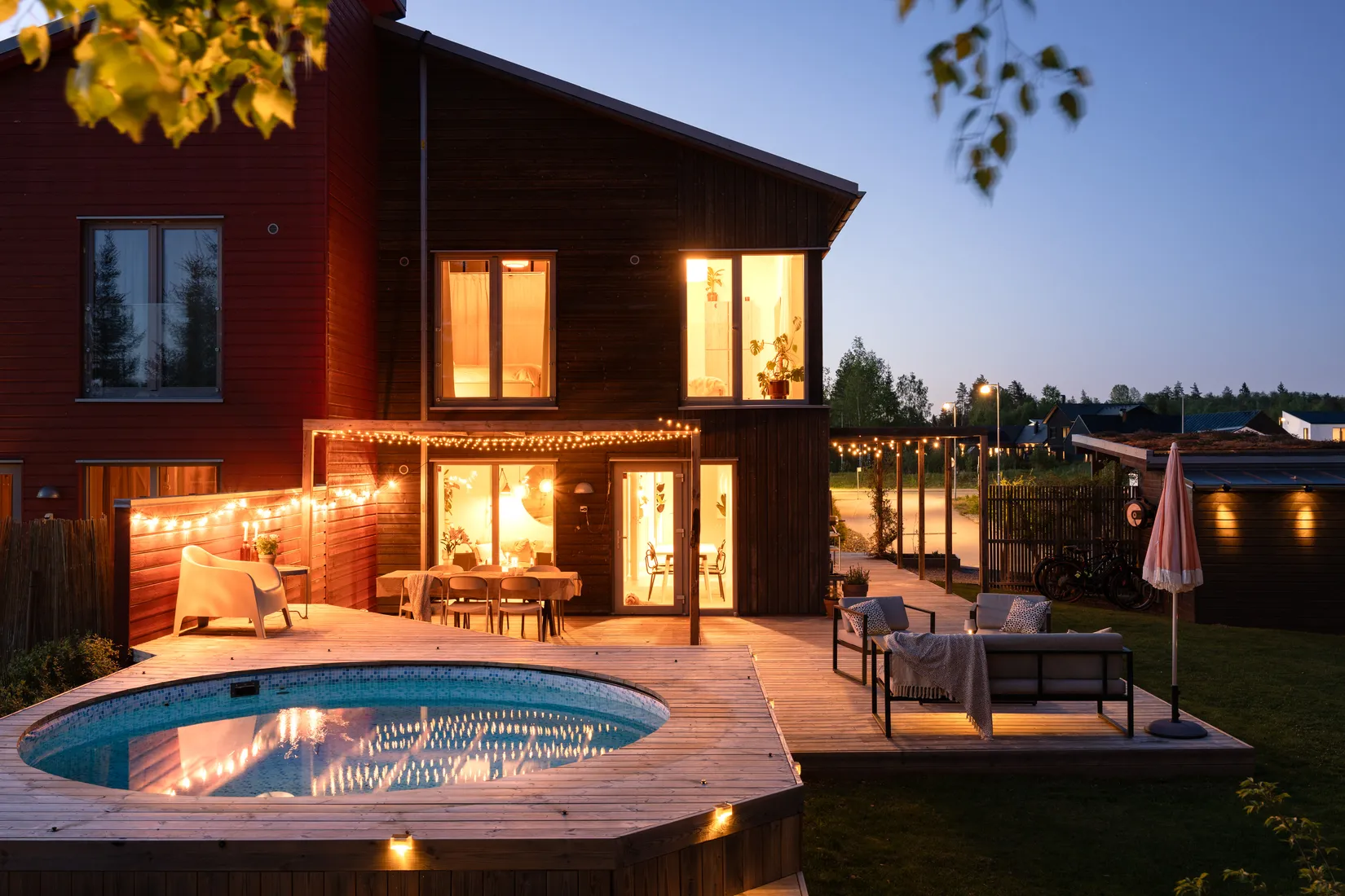 Villa, Radhus, Skogsbetesvägen 20, Gäddeholm, Västerås