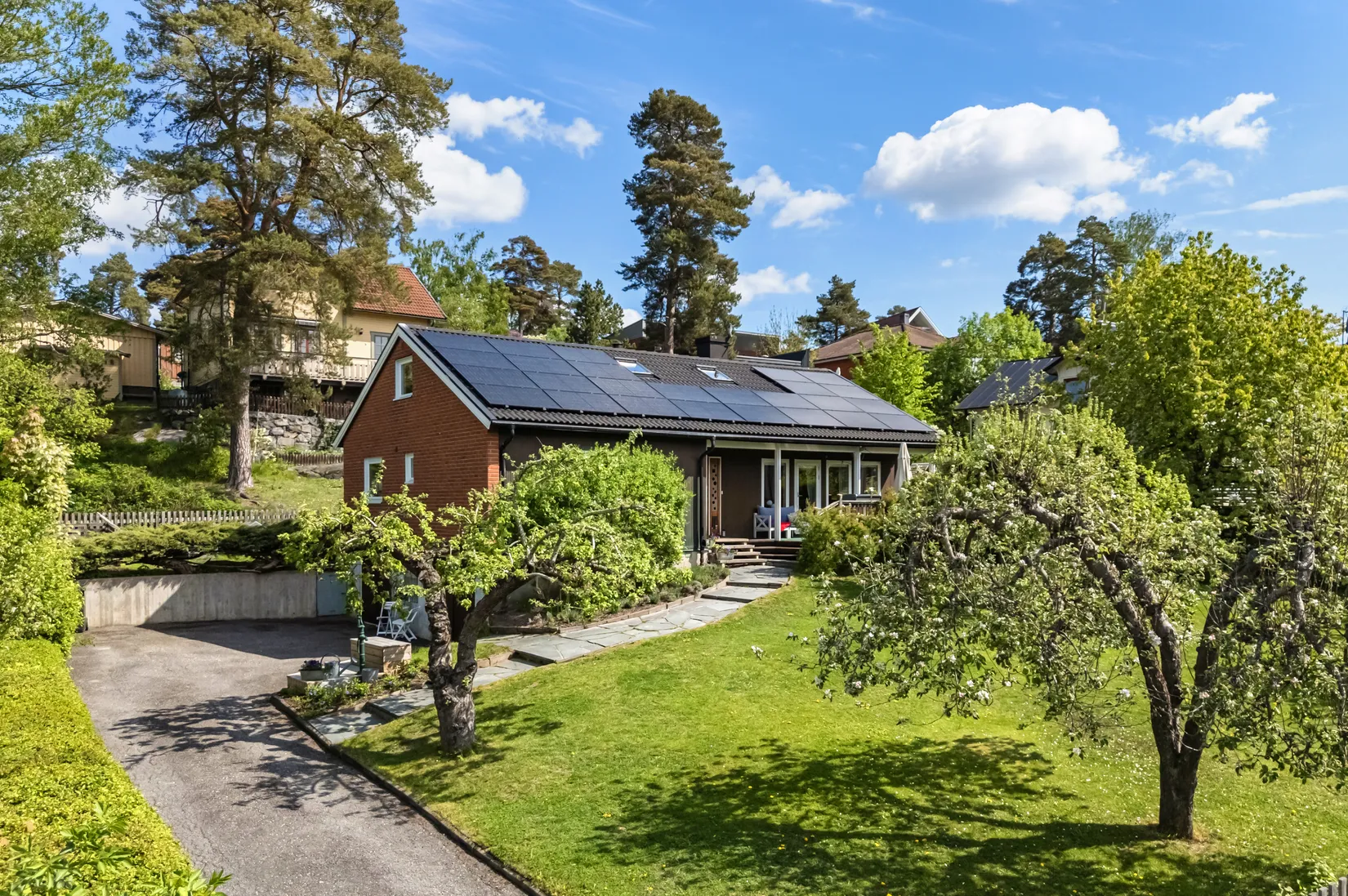 Villa, Cervins väg 18, Spånga - Bromsten, Stockholm