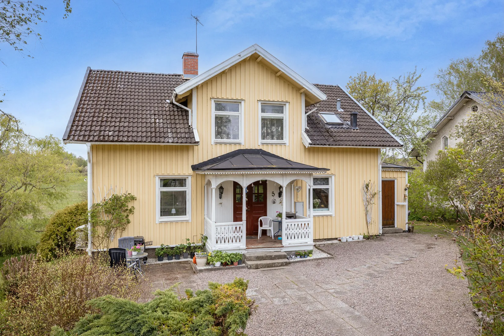 Villa, Skolvägen 5, Hycklinge, Kinda