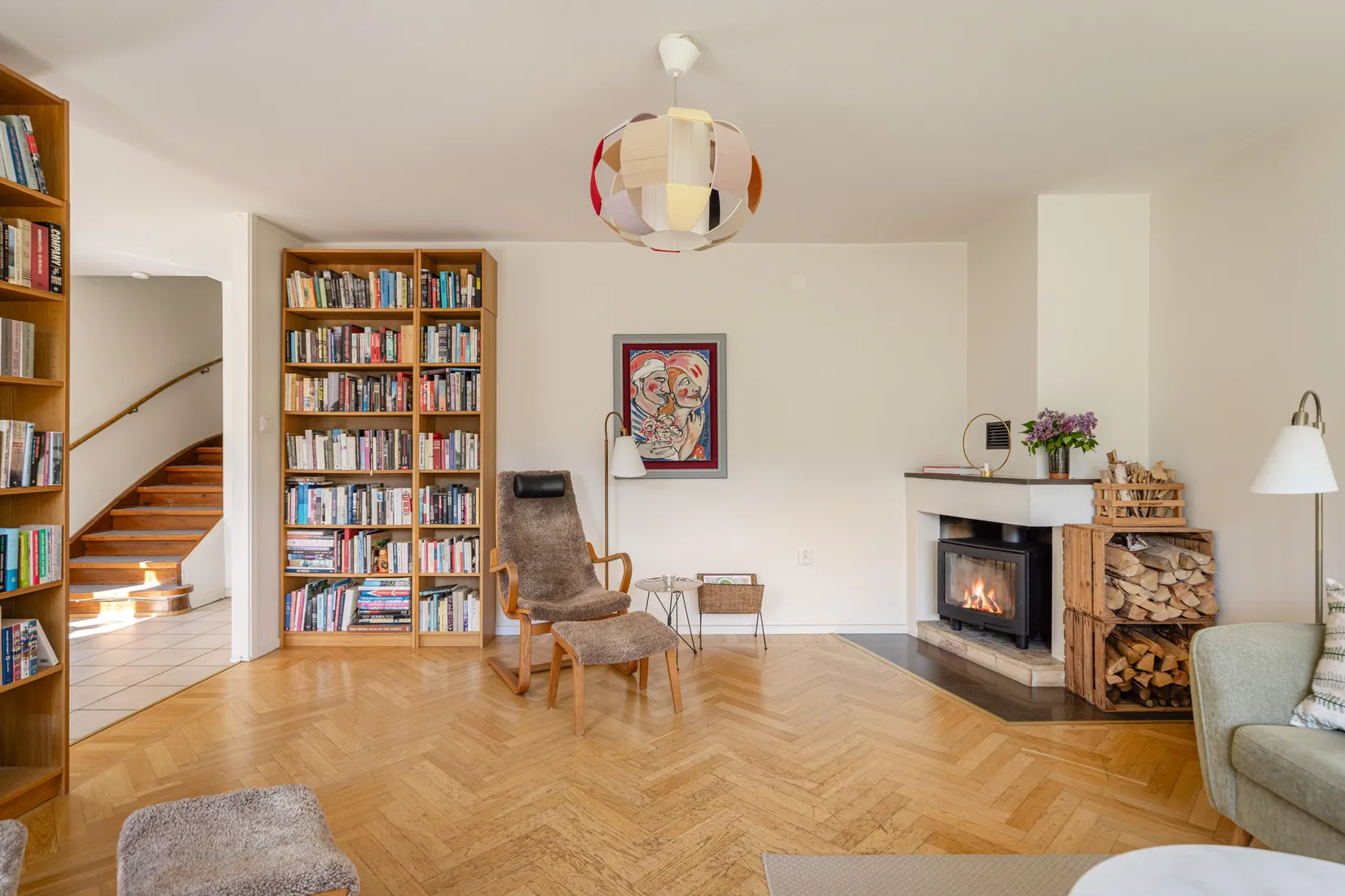 Villa, Radhus, Axvallsvägen 15, Björkhagen, Stockholm