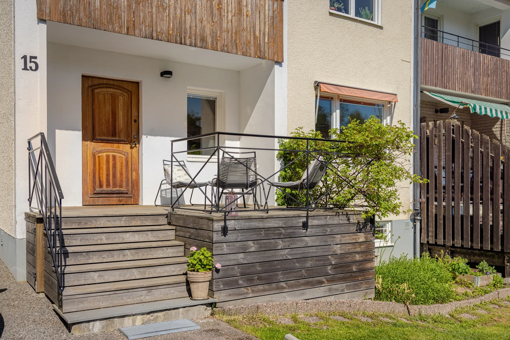 Villa, Radhus, Axvallsvägen 15, Björkhagen, Stockholm