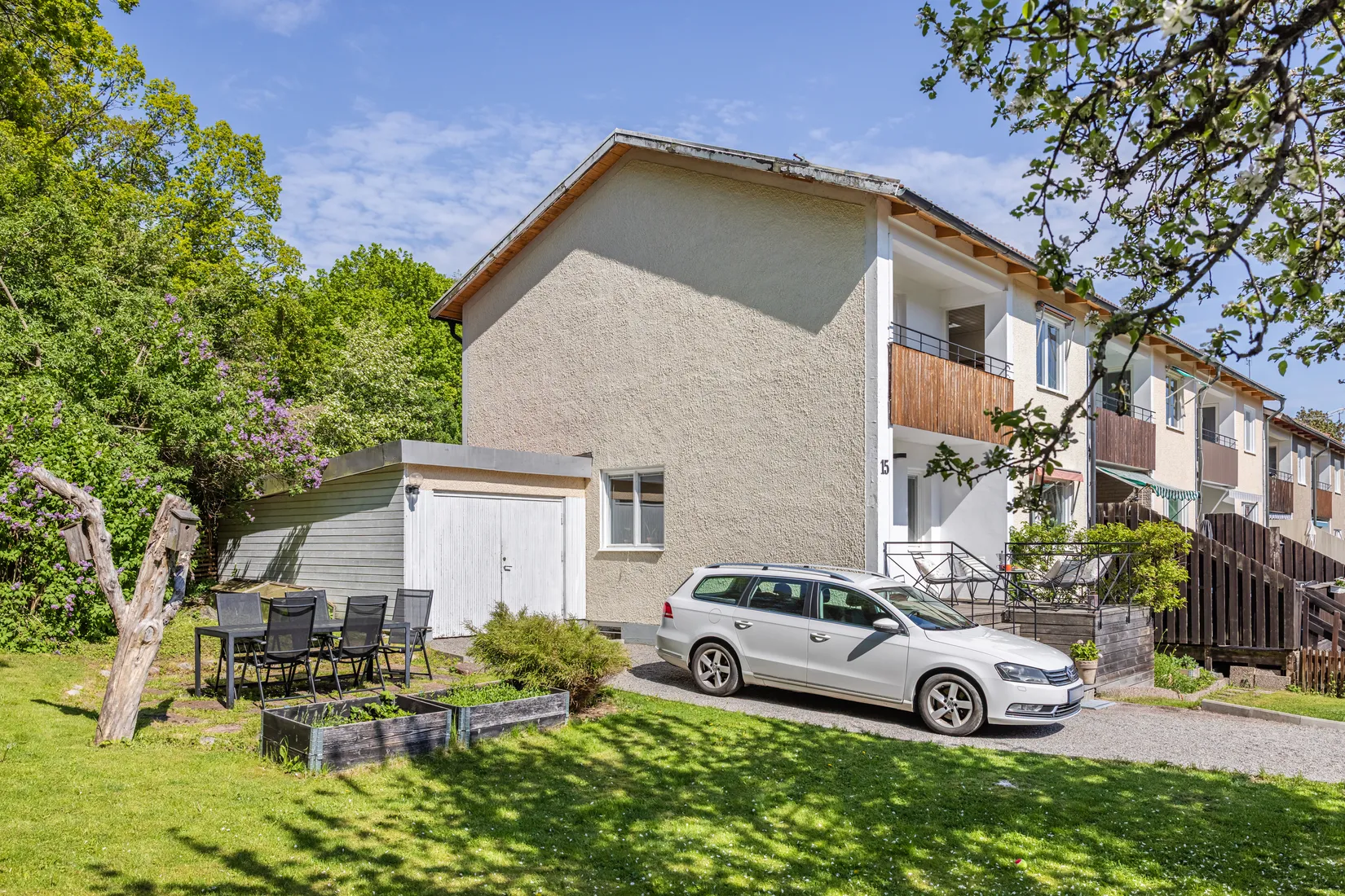 Villa, Radhus, Axvallsvägen 15, Björkhagen, Stockholm