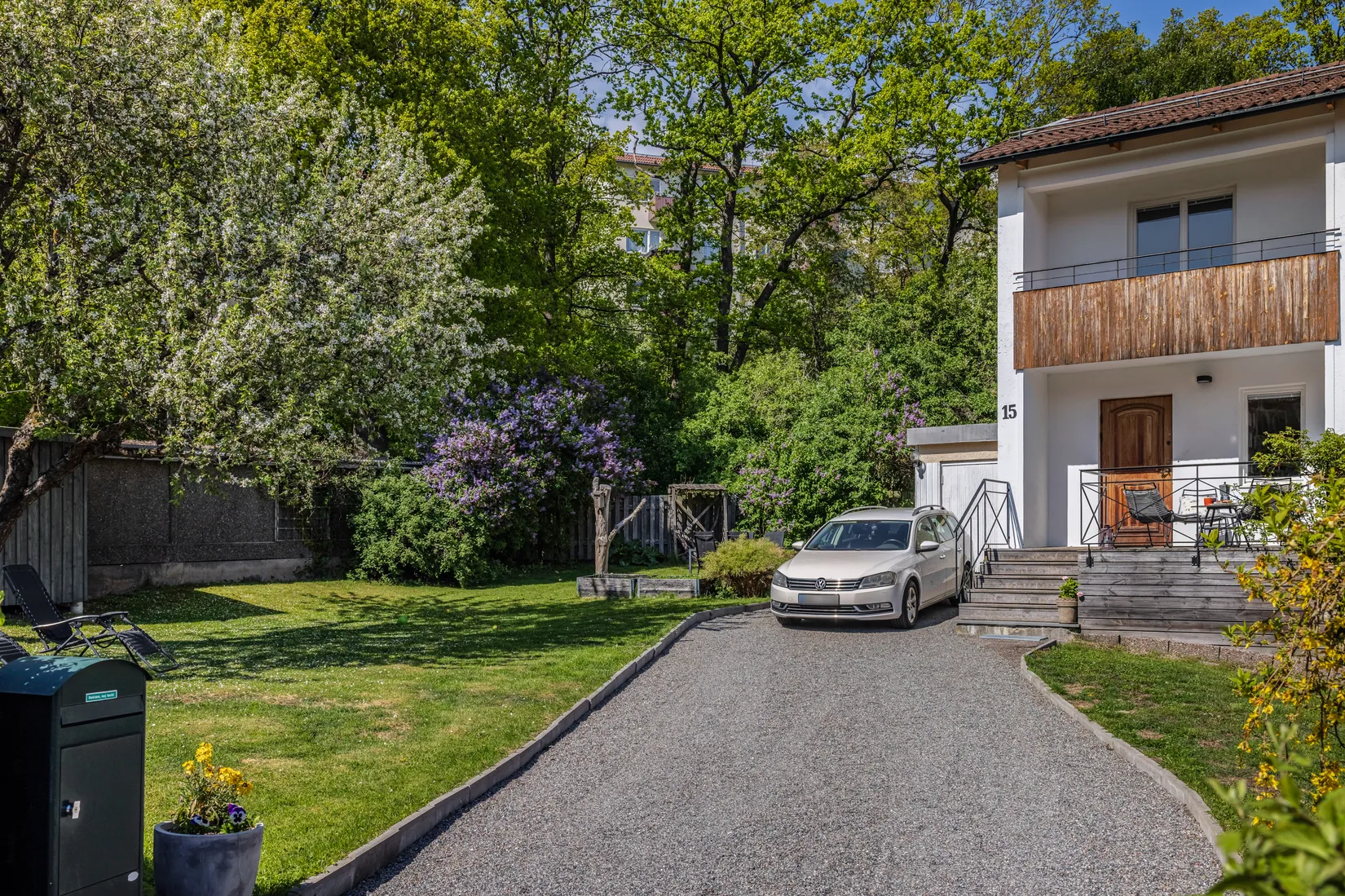 Villa, Radhus, Axvallsvägen 15, Björkhagen, Stockholm