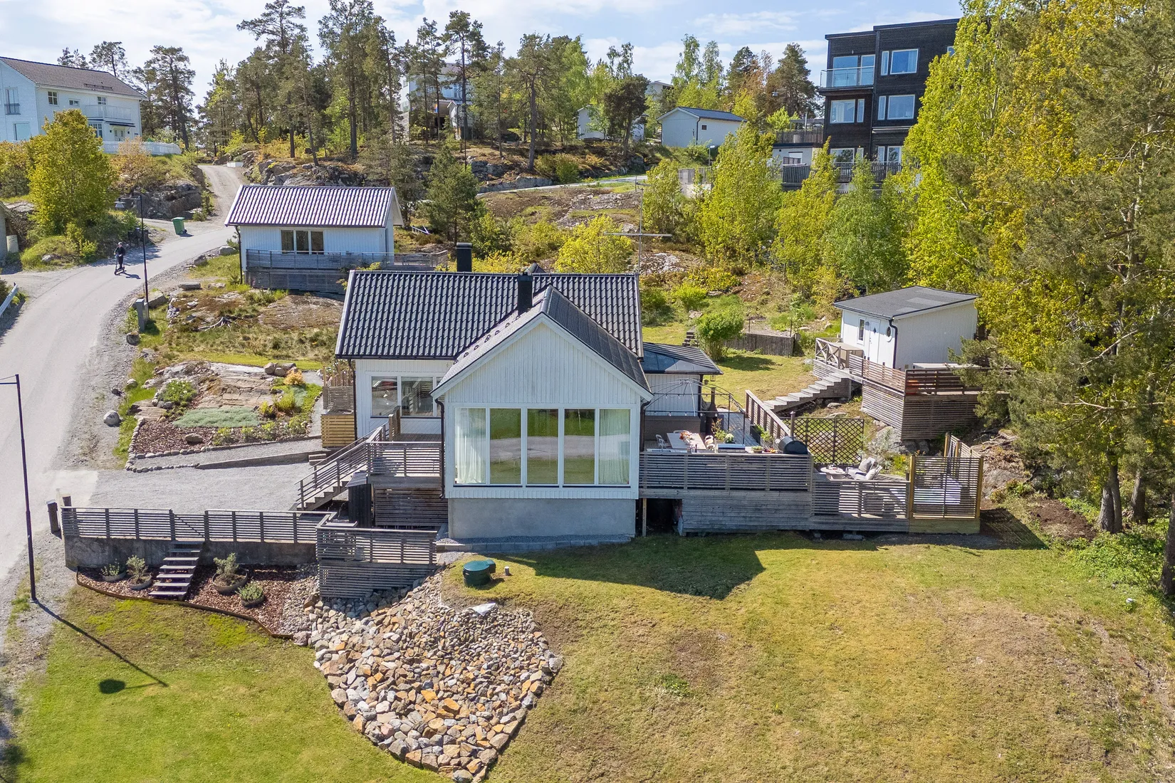 Villa, Gösta Ekmans väg 18, Eriksvik, Nacka