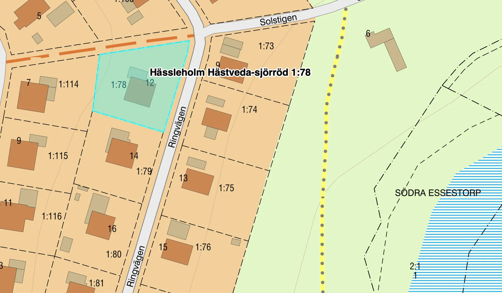 Villa, Ringvägen 12, Hästveda, Hässleholm