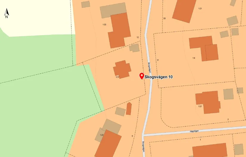 Villa, Skogsvägen 10, Centrala Hisingen, Göteborg