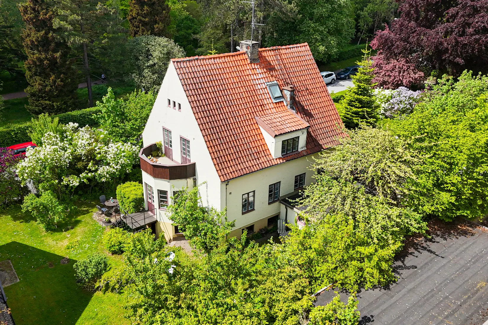 Villa, Olshögsvägen 10B, Professorsstaden, Lund