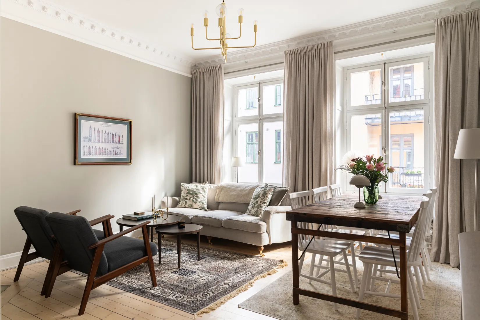 Bostadsrätt, Gästrikegatan 5A, 3tr ö.g., Vasastan Odenplan Sankt Eriksplan, Stockholm